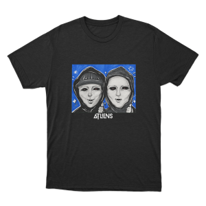 ATLiens Character Unisex T Shirt Black