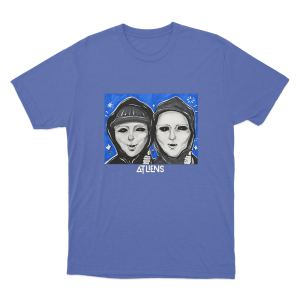 ATLiens Character Unisex T Shirt Blue