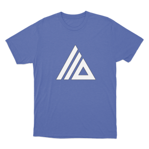 ATLiens Logo Unisex T Shirt Blue