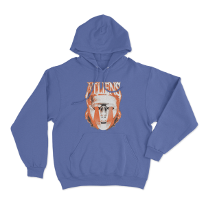 ATLiens Mask Unisex Hoodie Blue