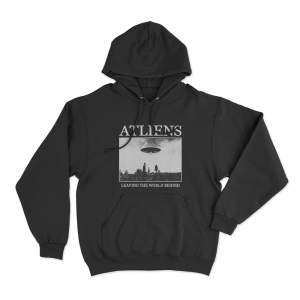 Leaving The World Behind Cover Unisex Hoodie Black