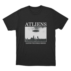 Leaving The World Behind Cover Unisex T Shirt Black
